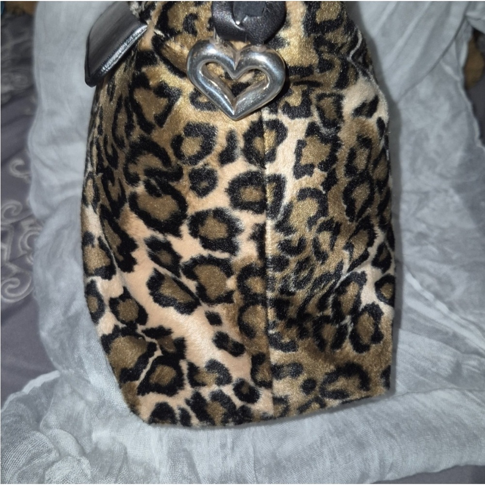 Brighton Leopard‎ Print Tote with Black Accents - Picture 11 of 12
